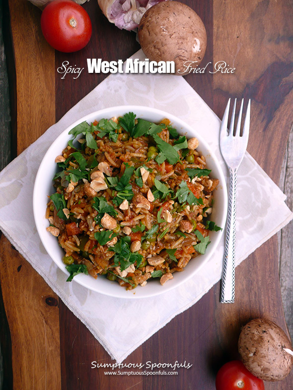 Spicy West African Fried Rice ~ Sumptuous Spoonfuls #rice #recipe ...
