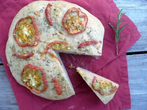 Rosemary Tomato Focaccia