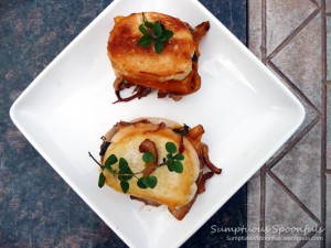 Grilled Beer Cheese Sandwich