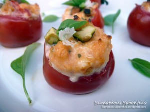 Smoked Havarti Stuffed Mini Tomatoes