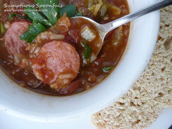 Cajun Leftover Turkey Soup (Low Carb Gumbo)