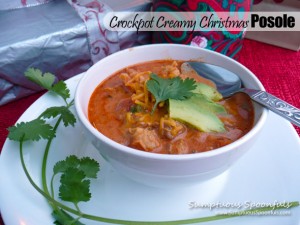 Crockpot Creamy Christmas Posole | Sumptuous Spoonfuls