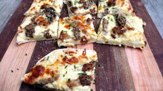 Wild Mushroom Sausage White Pizza Sumptuous Spoonfuls