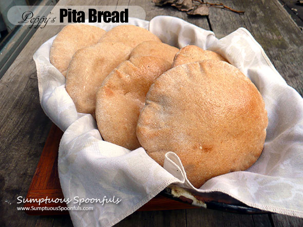 Peppy's Pita Bread {Bread Machine Recipe}
