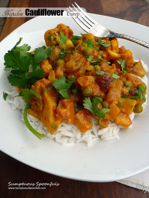 Nepalese Cauliflower Curry {Misayeko Tarkari} | Sumptuous Spoonfuls