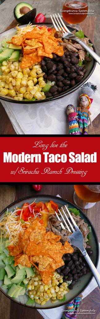 Long Live the Modern Taco Salad! | Sumptuous Spoonfuls