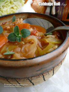 Cabbage Roll Soup ~ everything you love about stuffed cabbage rolls but in an easy stovetop soup!