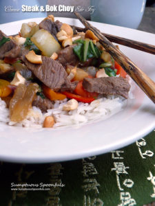 Chinese Steak & Bok Choy Stir Fry ~ skip the takeout and make it yourself!