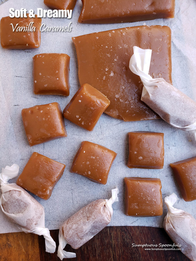 Soft & Dreamy Vanilla Caramels Sumptuous Spoonfuls